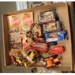 Tray of Matchbox and Dinky diecast model