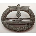 Nazi U-boat badge