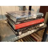 Five coffee table books