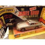 Boxed James Bond 007 Aston Martin DB5 diecast corgi model A/F CONDITION REPORT: The