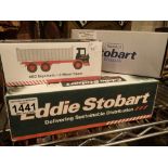 Four boxed Eddie Stobart vehicles