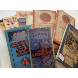 Collection of vintage maps and ephemera