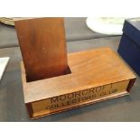 Moorcroft Collectors Club wooden letter stand