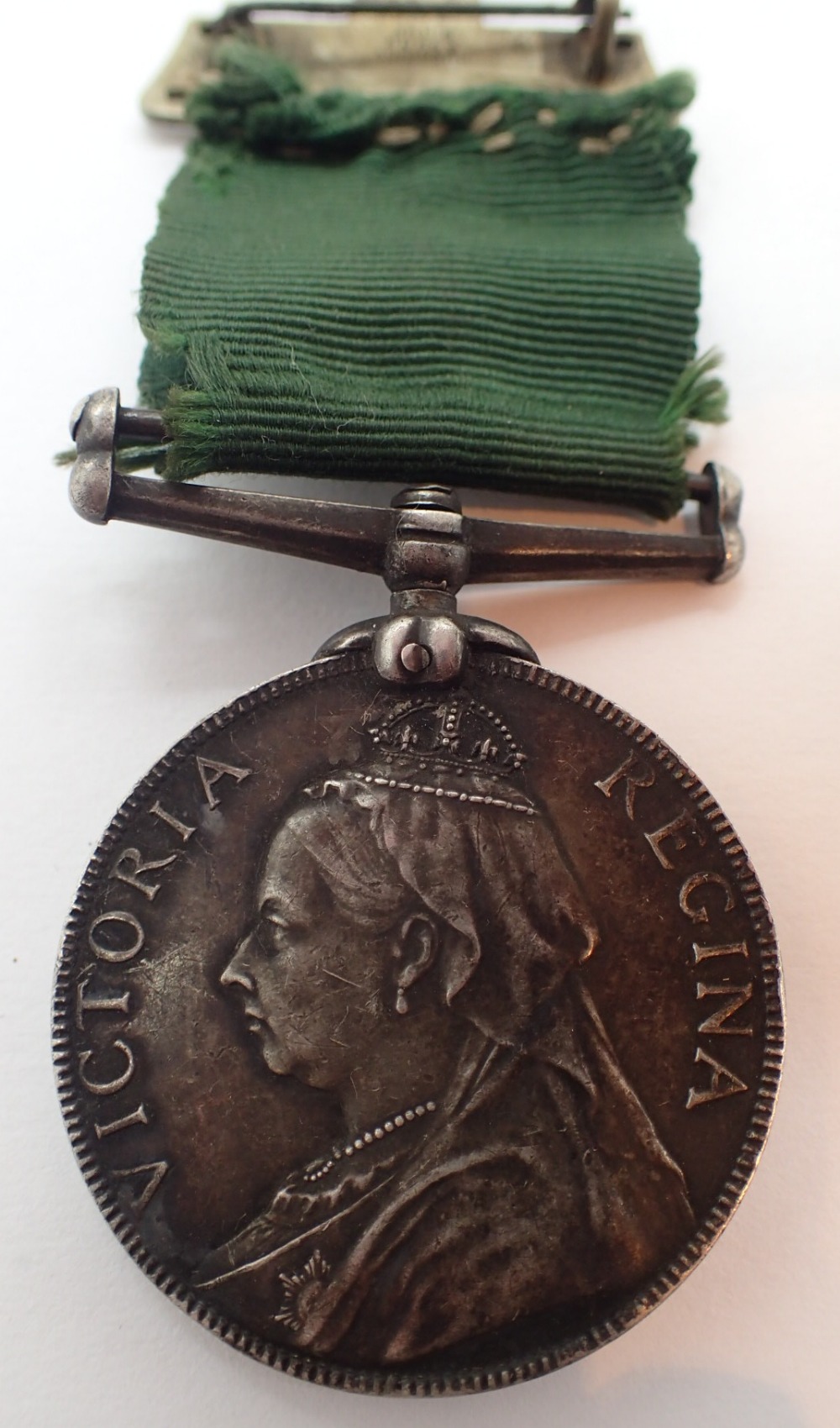 Victoria Long Service in the Volunteer Force medal unattributed