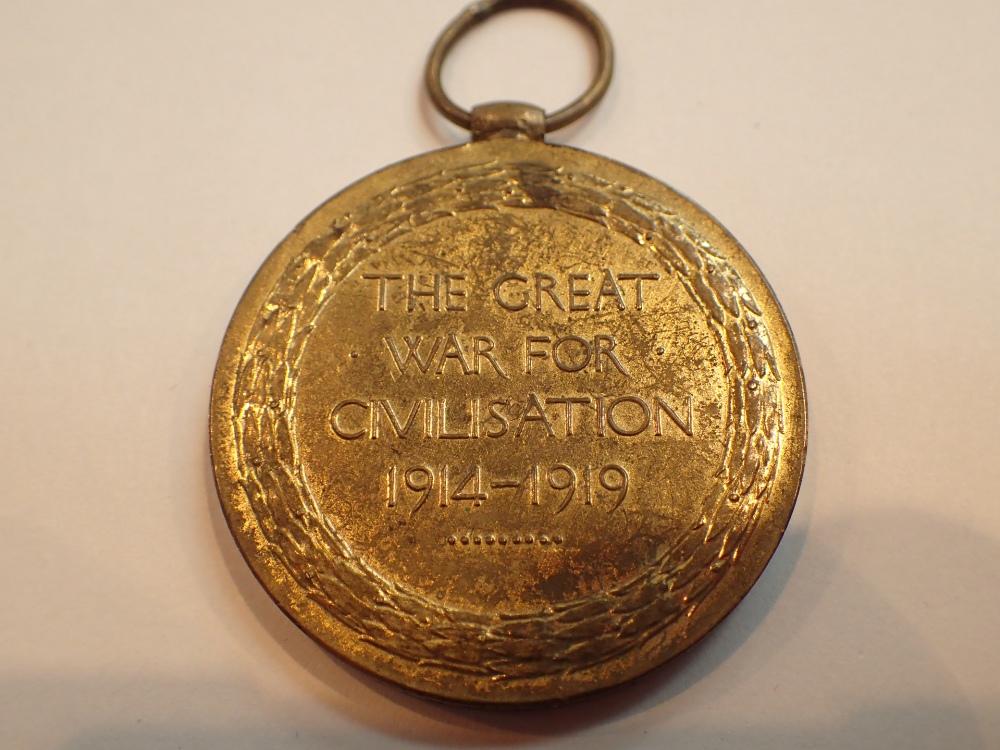 WWI Victory Medal to 8081 SJT T Flaherty R.W. - Image 2 of 4