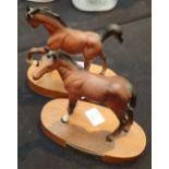 Beswick Springtime and Adventure foal figurines