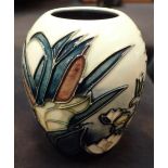 Moorcroft small modern Lillies vase H: 9 cm