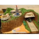 Tracy Island and associated toys and figurines