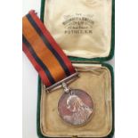 Boer war medal with Cape Colony bar attributed to 4228 Private T Winrow RL LANC Regiment