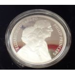 United Kingdom silver proof £5 golden wedding anniversary coin