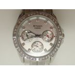 Ladies Sheen Casio stone set wristwatch RRP £170.