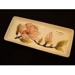 Moorcroft Pink Magnolia rectangular pen