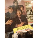 Collection of Beatles memorabilia includ