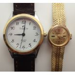 Two ladies wristwatches