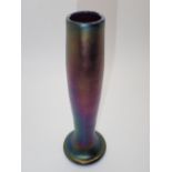 Iridescent Loetz style vase marked 1194 to base H: 25 cm CONDITION REPORT: No chips