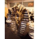 Reproduction mask of King Tutankhamun