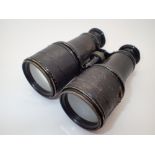 WWI binoculars marked JH Steward 54 Cornhill London