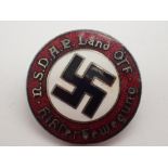 German enamel day badge