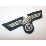 German military WWII eagle and swastika badge