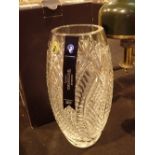 Waterford Crystal Seahorses vase with certificate