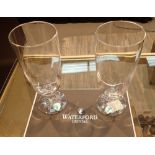 Pair of Waterford Crystal seahorse glasses