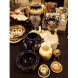 Mixed decorative ceramics to include Limoges Vienna Aynsley etc