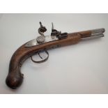 Reproduction flintlock pistol