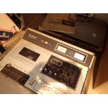 Technics RS 263 US tape deck and Alba DVD player