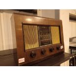 Vintage Bush valve radio