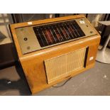 Vintage valve radio the Cambridge international