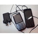 Two Nokia mobile phones