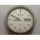 Seiko gents stainless steel wristwatch