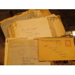 Collection of WWII postal history stamps