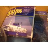 Ships Monthly magazine forty copies c1990