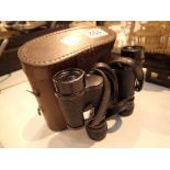 Dolland Farmax binoculars in leather case