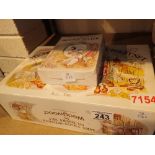 Boxed Wedgwood Mrs Tiggy Winkle nursery set and a boxed set of four Beatrix Potter books