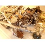 Assortment of silver and white metal jewellery etc