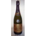 Bottle of Veuve Clicquot 1976 Ponsardin Champagne