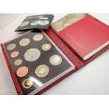 Cased set of Britains new coins proof set