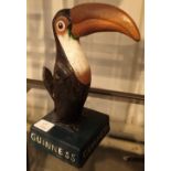 Cast iron Guinness toucan H: 19 cm