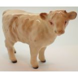 Beswick Charolais calf CONDITION REPORT: No cracks, chips or visible restoration.