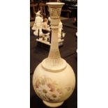 Large Royal Worcester blush ivory Daisies vase