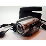 Cased JVC GZ-MG70E camcorder