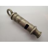 Vintage Metropolitan Police whistle