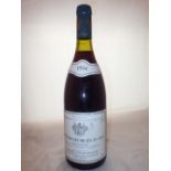 One bottle of 1994 Nuits St Georges Premier Cru Les Poulettes racked and cellared