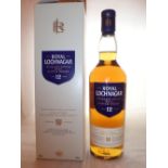 Bottle of Royal Lochnagar 40% proof 70cl Scottish whisky