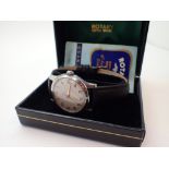 Gents boxed Rotary vintage mechanical wristwatch