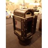 Vintage German railroad lantern H: 23 cm