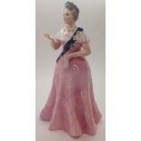 Limited edition Royal Doulton figurine 80th Birthday of the Queen Mother HN 2882 895/1500