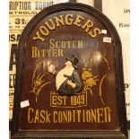 Youngers Scotch Bitter pub sign